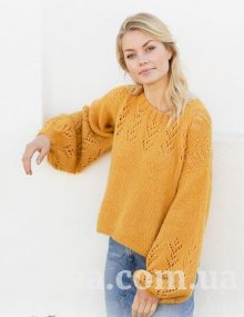 Джемпер спицами "Бенедикт"