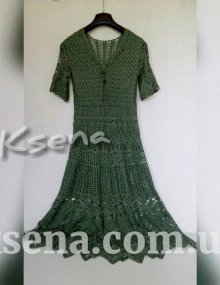 Платье крючком "Ксюша"
