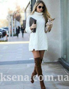 Платье спицами "Памела"