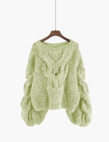 Свитер oversize ручной работы