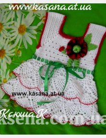 Топ крючком "Маки"