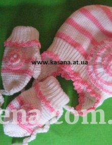 Зимний набор для малышки  "Улитка"